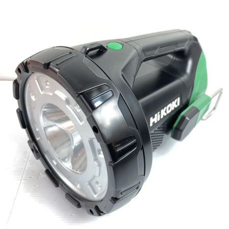  HiKOKI ハイコーキ 14.4v/18v LED コードレスサーチライト  UB18DA ブラック×グリーン