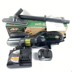 ＊＊ HiKOKI ハイコーキ 36V コードレスクリーナー バッテリ1個・充電器付属 R36DA(SC) ブラック Cランク