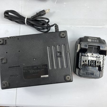  HiKOKI ハイコーキ 36V コードレスクリーナー バッテリ1個・充電器付属 R36DA(SC) ブラック