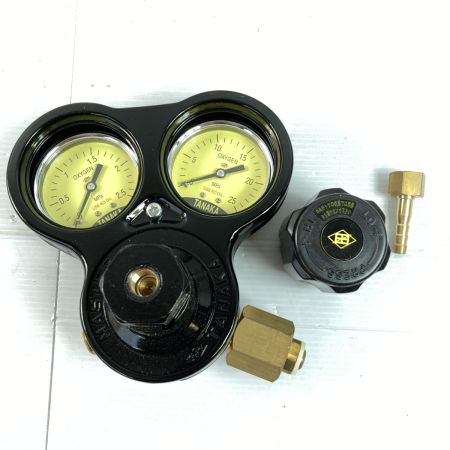  TANAKA マスターVIOG 酸素調整器（関東式） ガードタイプ Q832C ブラック