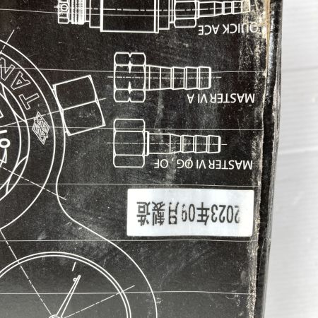  TANAKA マスターVIOG 酸素調整器（関東式） ガードタイプ Q832C ブラック