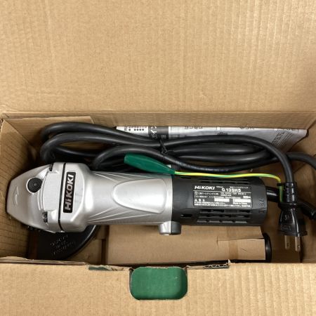  HiKOKI ハイコーキ 125mm 細径 電気ディスクグラインダ G13SH5 シルバー 【未使用品】