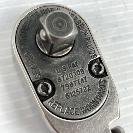  Snap-on スナップオン ハードハンドルスタビー フレックスラチェット 差込角 3/8  FHKFD80A ブラック×シルバー