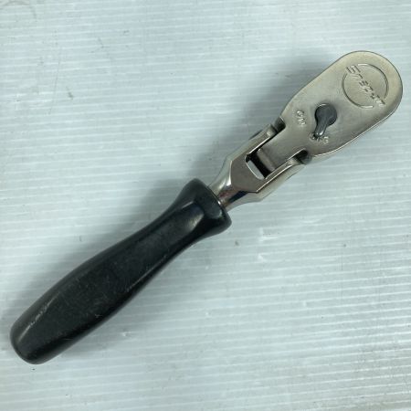  Snap-on スナップオン ハードハンドルスタビー フレックスラチェット 差込角 3/8  FHKFD80A ブラック×シルバー