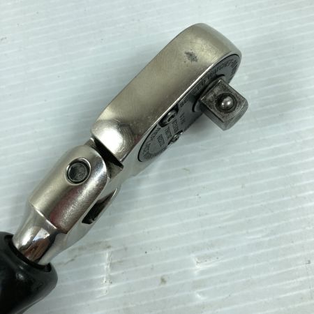  Snap-on スナップオン ハードハンドルスタビー フレックスラチェット 差込角 3/8  FHKFD80A ブラック×シルバー
