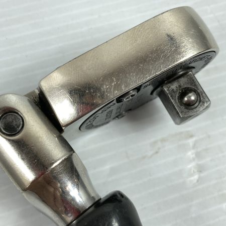  Snap-on スナップオン ハードハンドルスタビー フレックスラチェット 差込角 3/8  FHKFD80A ブラック×シルバー