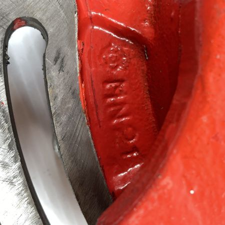  REX レッキス 自動切上ダイヘッド チェーザ(1/2-3/4)付 (1) MN19 00 6 レッド