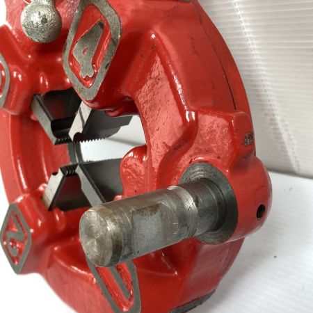  REX レッキス 自動切上ダイヘッド チェーザ(1/2-3/4)付 (1) MN19 00 6 レッド