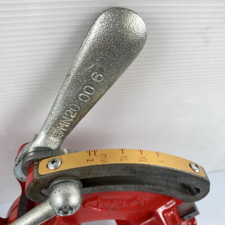  REX レッキス 自動切上ダイヘッド (1 ・1/2 ~ 2)チェーザ付 (2) レッド