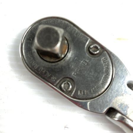  Snap-on スナップオン 首振りラチェットハンドル 差込角3/8インチ 9,5mm FHKFD80 オレンジ