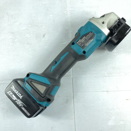  MAKITA マキタ 18V 100mm 充電式ディスクグラインダ (バッテリ1個・充電器・ケース付） GA404DN ブルー
