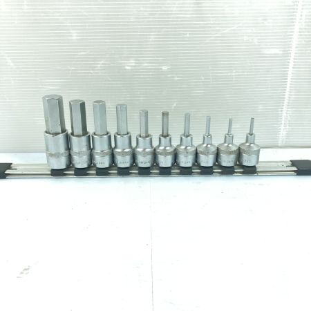  TONE トネ ヘキサゴンソケットセット 差込角12.7mm(1/2inch)  シルバー