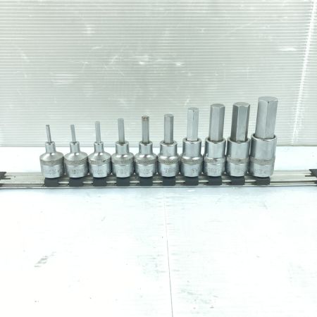  TONE トネ ヘキサゴンソケットセット 差込角12.7mm(1/2inch)  シルバー