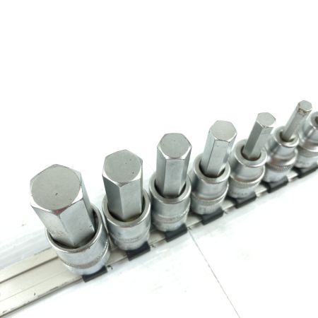  TONE トネ ヘキサゴンソケットセット 差込角12.7mm(1/2inch)  シルバー