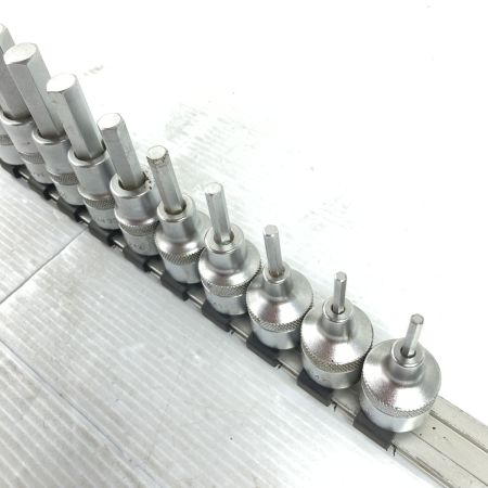  TONE トネ ヘキサゴンソケットセット 差込角12.7mm(1/2inch)  シルバー