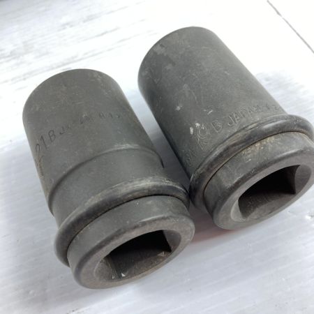  TONE トネ インパクトソケットセット 6角 19sq & 12.7sq 変換用アダプタ付属 15pc ケース付