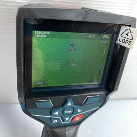  BOSCH ボッシュ 10.8V/単三電池仕様 コードレス 赤外線サーモグラフィー ケース付 GTC400C ネイビー