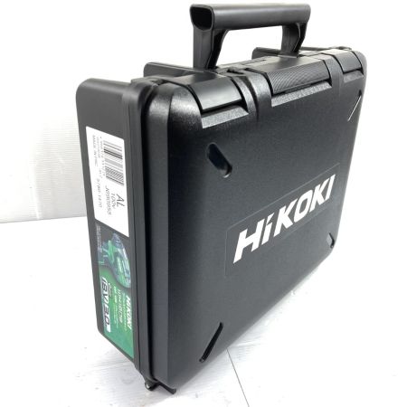  HiKOKI ハイコーキ 18V コードレスインパクトドライバ  (バッテリ2個・充電器・ケース付） WH18DB グリーン