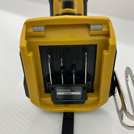 ДД MAKITA マキタ インパクトドライバ コードレス式 40v 2.5Ah TD002G イエロー