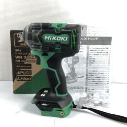 ＊＊ HiKOKI ハイコーキ 36v コードレスインパクトレンチ WR36DH グリーン Cランク