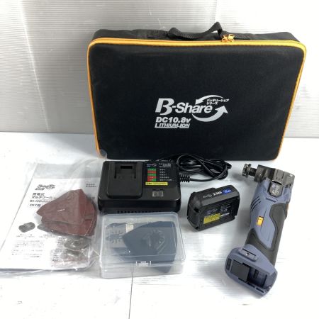  B-Share 10.8V 充電式マルチツール 本体のみ ※バッテリ1個・充電器・ケース付属 BS-108VNMT-BFS グレー