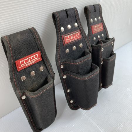  KNICKS 工具ホルダー 工具差し 3点セット  ブラック