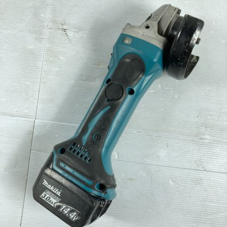  MAKITA マキタ 14.4V 充電式ディスクグラインダ バッテリ1個付属 ※充電器なし GA400D ブルー