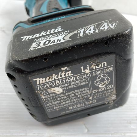  MAKITA マキタ 14.4V 充電式ディスクグラインダ バッテリ1個付属 ※充電器なし GA400D ブルー