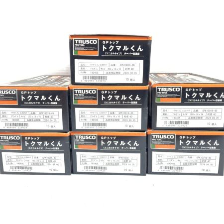  TRUSCO トラスコ GPトップトクマルくんコニカルタイプ 70個セット GPK10016-40 未使用品