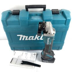 ＊＊ MAKITA マキタ 18V 100mm 充電式ディスクグラインダ (バッテリ1個・ケース付) 充電器なし GA404DN ブルー Cランク