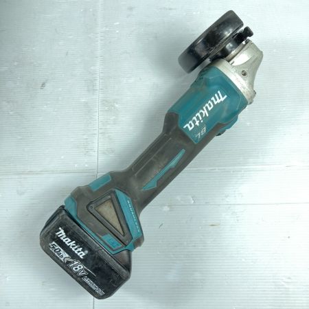  MAKITA マキタ 18V 100mm 充電式ディスクグラインダ (バッテリ1個・ケース付) 充電器なし GA404DN ブルー