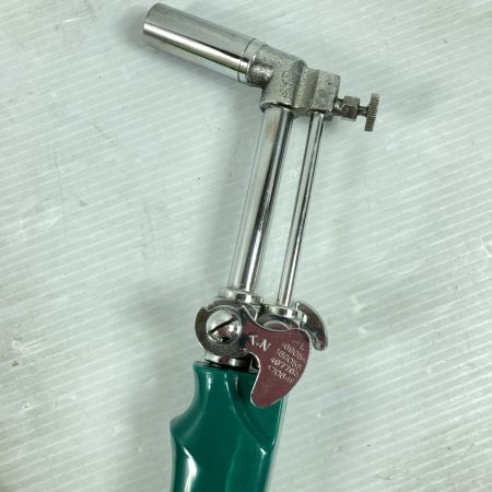   彫金用 TN式ブローパイプ 火口15mm 取説・ホース付 オリジナル型 グリーン