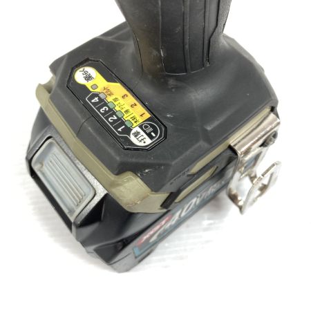  MAKITA マキタ 40Vmax 充電式インパクトドライバ  バッテリ1個付 ※充電器なし PSEマークあり TD001G オリーブ