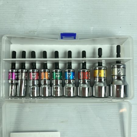  VESSEL ベッセル 首振りショートソケット 9点組 No.WSA209PS シルバー