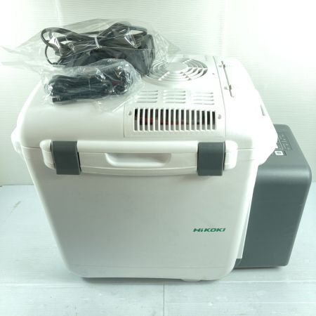  HiKOKI ハイコーキ 14.4/18V コードレス保冷温庫 電源アダプタ付属 ※バッテリ・充電器なし UL18DA ホワイト
