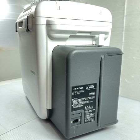  HiKOKI ハイコーキ 14.4/18V コードレス保冷温庫 電源アダプタ付属 ※バッテリ・充電器なし UL18DA ホワイト