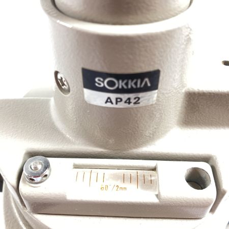  SOKKIA ソキア 整準台 本体のみ ※平成30年(2018年)6/21検査済 AP42 ライトグレー