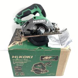 ＊＊ HiKOKI ハイコーキ 36V 125mm 際切りコードレスリフォーム用丸のこ 本体のみ C3605DB(SK)(NN) グリーン Sランク