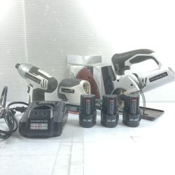 ＊＊ DCM ディーシーエム 10.8v DCM電動工具3種セット 丸ノコ/サンダー/インパクトドライバー ホワイト Cランク