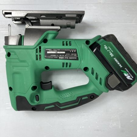  HiKOKI ハイコーキ 18V コードレスジグソー バッテリ1個・充電器・ケース付 ※PSEマークあり CJ18DA グリーン