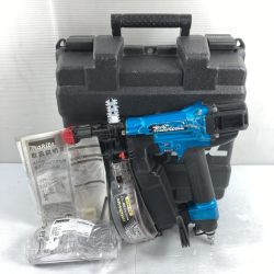 ＊＊ MAKITA マキタ 25~41mm 高圧エアビス打ち機  (ケース付） AR412HR ブルー×ブラック Cランク