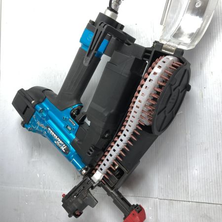  MAKITA マキタ 25~41mm 高圧エアビス打ち機  (ケース付） AR412HR ブルー×ブラック