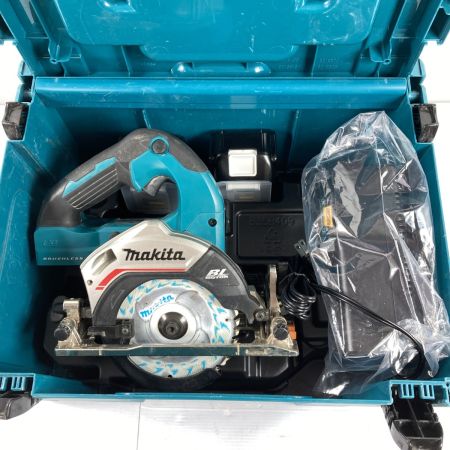  MAKITA マキタ 18V 125mm 充電式マルノコ バッテリx2個・充電器・ケース付 ※PSEマークあり HS474D ブルー