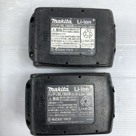  MAKITA マキタ 18V 充電式ディスクグラインダ (バッテリ2個・充電器・ケース付） GA412D ブルー