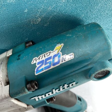  MAKITA マキタ コード式 インパクトレンチ  12.7sq トルク250Nm ケース付 TW0250 ブルー
