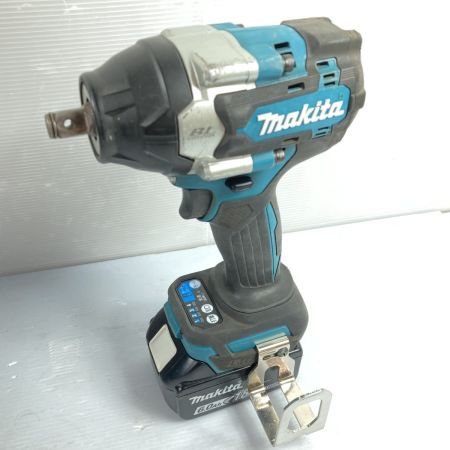  MAKITA マキタ 18V 充電式インパクトレンチ (バッテリ2個・充電器・ケース付) 12.7sq 最大600Nm TW700D ブルー