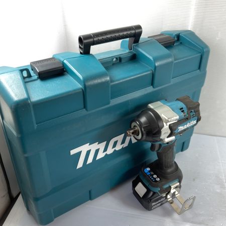  MAKITA マキタ 18V 充電式インパクトレンチ (バッテリ2個・充電器・ケース付) 12.7sq 最大600Nm TW700D ブルー