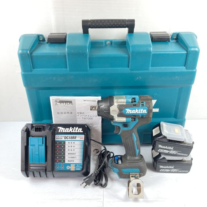 MAKITA マキタ 18V 充電式インパクトレンチ (バッテリ2個・充電器 
