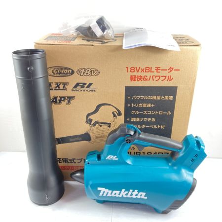  MAKITA マキタ 18V 充電式ブロワ 本体のみ (バッテリ・充電器なし） MUB184D ブルー