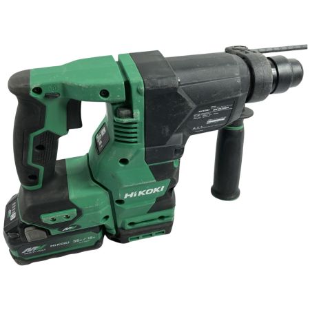 HiKOKI ハイコーキ 36V コードレスハンマードリル SDSプラス  ※バッテリ2個・充電器 DH3628DA グリーン